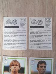 PANİNİ UEFA EURO 2000 TÜRKİYE ÇIKARTMA STİCKER İLK 11  SERGEN YALÇIN , ALİ EREN , AYHAN AKMAN , FATİH AKYEL , TAYFUN KORKUT , OKTAY DERELİOGLU