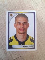 PANİNİ FENERBAHÇE ALEX DE SOUZA ÇIKARTMA STİCKERS SÜPER LİG 2008 2009
