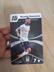 Panini Odyak Beşiktaş taraftarı kartı XXL Q7 Quaresma , pepe , adriano  vida , Caner Erkin,  Ljacic