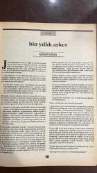 VARLIK EDİBİYAT VE SANAT DERGİSİ - SAYI: 993 - HAZİRAN 1990 -YAŞAR NABİ NAYIR – EKİN NAYIR SAĞIROĞLU – FİLİZ NAYIR DENİZTEKİN – ENVER ERCAN – KEMAL ÖZER – OKTAY AKBAL – CAN YÜCEL – CAHİT TANYOL – ATAOL BEHRAMOĞLU – NAZIM HİKMET – FADEYEV – ERGUN UĞUR – İLHAN BERK – SENNUR SEZER – TANER BERKSOY – TUĞRUL TANYOL – ADNAN ÖZER – ORHAN ALKAYA – AHMET OKTAY – MABİR ÖZTAŞ – ERDAL ATABEK – METİN KAÇAN – TUNCAY AKGÜN – KUBİLAY UNSAL – HENRI MICHAUX – ERDAL GÖKSOY – ARİLLA BİRKİYE – PINAR KİLİR – ÖNER YAĞA – NURER UĞURLU – ADNAN ÖZYALÇINER – SAMİ KARAÖREN – SAİT MADEN – NEZİH DANYAL – KEMAL GÖKHAN – MERAL SİPAHİ - 1000. SAYIYA DOĞRU – GENÇLİK ÖDÜLLERİ – MEYDAN SAYFASI – TÜRKİYE DOSYASI 1980–1990 – ŞİİR YAĞMURUNDA KEMAL ÖZER - 1000. SAYIYA DOĞRU – GENÇLİK ÖDÜLLERİ – MEYDAN SAYFASI – TÜRKİYE DOSYASI 1980–1990 – ŞİİR YAĞMURUNDA KEMAL ÖZER - ON ON YILDA EKONOMİK GELİŞME, KÜLTÜR VE SANAT HİKAYESİ, YAZAN : TANER BERKSOY YAZINIMIZIN 10 YILINA BAKIŞ HİKAYESİ, YAZAN : AHMET OKTAY   - 50 SAYFA