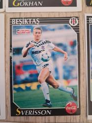 1994 1995 SEZONU BEŞİKTAŞ HÜRRİYET COCA COLA PANİNİ SPORCU FUTBOLCU KARTLARI SERGEN YALÇIN , METİN TEKİN,  RIZA ÇALIMBAY, MEHMET ÖZDILEK,  REVEP ÇETİN,  ERTUĞRUL SAĞLAM , OKTAY , MUTLU ....