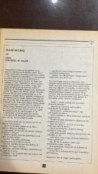 VARLIK EDİBİYAT VE SANAT DERGİSİ - SAYI: 1084 - OCAK 1998 - YAŞAR NABİ NAYIR – EKİN NAYIR – FİLİZ NAYIR DENİZTEKİN – ENVER ERCAN – HİLMİ YAVUZ – TAHSİN YÜCEL – TOMRİS UYAR – HULKİ AKTUNÇ – ERHAN BENER – ORHAN ALKAYA – ATİLLA ÖZKIRIMLI – FERGUN ÖZELLİ – VEDAT GÜNYOL – KONUR ERTOP – YELDA KARATAŞ – MEHMET YALÇIN – SELİM TEMO – küçük İSKENDER – HÜSEYİN ATABAŞ – SEZER ATEŞ – ERDEM GÖKYARAN – ZEYYAT SELİMOĞLU – NECDET BATUM – TARIK DURSUN K. – CARL SANDBURG – MALAPARTE – LI FU-YEN – UMUT ÖZKIRIMLI – FİLİZ ÖZDEM – NILAY ÖZER – ÖNER YAĞCI – SEVAL ESASLI – MESUT ADNAN – GÜNEL ALTIŞTAŞ- KİTLE İLETİŞİMİNDE ETİK – ÇAĞCIL AŞK ŞARKILARI – İSLAM VE ÇATIŞMA MİTİ – AKŞAM ŞİİRLERİ - ÇAĞCIL AŞK ŞARKILARI HİKAYESİ, YAZAN : TAHSİN YÜCEL İPUÇLARI HİKAYESİ, YAZAN : TOMRİS UYAR NAZİFE HANIM’LA KIZLARI HİKAYESİ, YAZAN : ERHAN BENER - ŞİİRLİ DEĞNEK HİKAYESİ, YAZAN : küçük İSKENDER ÇÖP ÇAĞ HİKAYESİ, YAZAN : SEZER ATEŞ “HIMLER’İN MEKTUPLARI” HİKAYESİ, YAZAN : ZEYYAT SELİMOĞLU BİRİ ÖTEKİ BİRİLERİ HİKAYE- 64 SAYFA