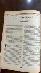 VARLIK EDİBİYAT VE SANAT DERGİSİ - SAYI: 1020 - EYLÜL 1992 -  YAŞAR NABİ NAYIR – EKİN NAYIR SAĞIROĞLU – FİLİZ NAYIR DENİZTEKİN – ENVER ERCAN – ÜNSAL OSKAY – J.L. BORGES – HULKİ AKTUNÇ – ERCÜMENT UÇARİ – SENNUR SEZER – ADALET AĞAOĞLU – MARTIN GOTTLIEB – MUZAFFER BUYRUKÇU – LI-KUNG-TSO – TEVFİK AKDAĞ – SULHİ DÖLEK – SALAH BİRSEL – DEMİRTAŞ CEYHUN – ÖZDEMİR İNCE – KAAN İNCE – RAMAZAN ÇEÇEN – CABİT ÖKMEN – VEDAT GÜNYOL – TURGAY NAR – BARLAS ÖZARIKÇA – ARSLAN KAYNARDAĞ – GÜLTEKİN EMRE – ATİLLA BİRKİYE – AHMET CEMAL – NURMURAD SARIBANOV – YUSUF HASANBEY – ENGİN AŞKIN – ALTAY ÖKTEM – TARIK DURSUN K. – METİN KARADAĞ – İLHAN MİMAROĞLU – ENDER MACUN – LEYLA ŞABİN – YALVAÇ URAL – FERİT AVCI - EDEBİYAT NASIL DÜŞLER GÖRÜYOR – DÜŞSEL VARLIKLAR – KADINLARIN DÜŞLERİ – ROMANTİK BİR VİYANA YAZI – POSTMODERNİZM – ZIPIR BİLMECELER – 100 OYUN - DÜŞLERİMİZ DE ÖZGÜRLÜĞÜNÜ YİTİREBİLİR HİKAYESİ, YAZAN : ÜNSAL OSKAY “DÜŞSEL VARLIKLAR KİTABI”NDAN HİKAYESİ, YAZAN : J.L. BORGES BORGES’İN “DÜŞSEL VARLIKL - 64 SAYFA
