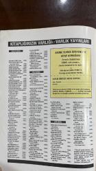 VARLIK EDİBİYAT VE SANAT DERGİSİ - SAYI: 1014 -MART 1992 -  YAŞAR NABİ NAYIR – EKİN NAYIR SAĞIROĞLU – FİLİZ NAYIR DENİZTEKİN – ENVER ERCAN – OYA BAYDAR – KONUR ERTOP – AHMET NECDET – SENNUR SEZER – FERİDUN ANDAÇ – GÜLSELİ İNAL – ERDAL ATABEK – MURAT YALÇIN – TEOMAN AKTÜREL – TARIK DURSUN K. – INGEBORG BACHMANN – ŞAHİN YENİŞEHİRLİOĞLU – ÜNAL NALBANTOĞLU – HASAN BÜLENT KAHRAMAN – HULKİ AKTUNÇ – CENGİZ BEKTAŞ – ERCÜMENT UÇAN – HÜSEYİN YURTTAŞ – EFDAL SEVİNÇLİ – YAŞAR NABİ NAYIR – SULHİ DÖLEK – İSMET ÖZEL – ATAOL BEHRAMOĞLU – ÖZDEMİR İNCE – ÖZCAN KARABULUT – RAMİS DARA – PABLO NERUDA – ADNAN ÖZER – ORHAN ALKAYA – ENVER ERCAN – EMİN AKDAMAR – TUDOR ARGHEZI – ENGİN AŞKIN – W.H. AUDEN – NURER UĞURLU – ARSLAN KAYNARDAĞ – YUSUF ÇOTUKSÖKEN – ÖMER DEMİRCAN – GÜVEN TURAN – ŞULE TÜRCAN - EDEBİYATIMIZDA KADIN KİMLİĞİ – 1980’LER VE YENİ KÜLTÜREL ORTAM – ELEŞTİRİ VE İNANDIRICILIK – NAZIM HİKMET – KİTAPLARIMIZ VE KİTAPÇILARIMIZ- KADINLIK DURUMU ÜZERİNE DAĞINIK DÜŞÜNCELER HİKAYESİ, YAZAN : OYA- 64 SAYFA