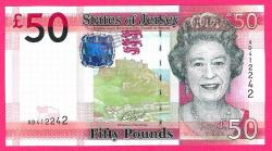 Jersey 50 Pounds 2010-2018 p36a,UNC (TK 18 614) ÇİL
