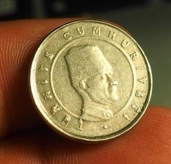 2007 TÜRKİYE 10 YENİ KURUŞ ERÖR