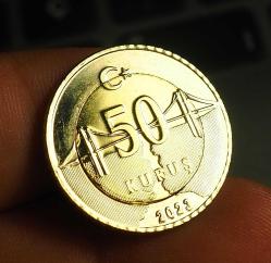 2023 TÜRKİYE 50 KURUŞ ERÖR