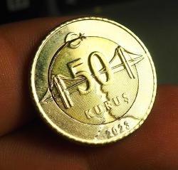 2023 TÜRKİYE 50 KURUŞ ERÖR