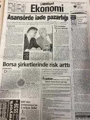 MİLLİYET GAZETESİ DOĞUM GÜNÜ HEDİYESİ - 28 AĞUSTOS 2001 -TAM TAKIM 30 SAYFADIR -Üzeyir Garih-Hasan Cemal-Güneri Cıvaoğlu-Tuncay Özkan-İshak Alaton-Leyla Alaton-Denizli-Emre-Okan-Alpay-Fevzi-Peter Kjær-Nouma-Şenol Güneş-Rüştü-Uğur Meleke-Gürel Yurttaş-Rıza-Aykut-Ersun Yanal-Ali Aydın-Hami-Da Silva-Johnson-Mustafa Denizli-Fuat N.-Hasan N.-Nezih Gürsel-Dinçer Şerefoğlu-Kemal Derviş-Oğuz Saticı-Güngör Uras  Kayıp telefon bir askerde-Ve cinayet yerinde bir kadının kan izi bulundu-Özel Haber-Kanlı çuval komedisi-Üzeyir Amca-MOSSAD da katilin peşine düştü-Beyinleri gelişmedi-Kartal, kaleciye doymuyor-Koraç da tamam-İşte Güneş’in zafer formülü-Rüştü el üstünde-Geliyorlar-Gözaltında bana işkence yaptılar-Baba önce kovuldu sonra çağırıldı-Asansörde iade pazarlığı-Borsa şirketlerinde risk arttı  Telefon, polisleri katile götürebilir-Boğuşma anında bir kadın vardı-Kadın yaralandı ve cinayeti izledi-2008 için dev zirve-Terim’e eleştiri-Emre-Okan beğenildi-Alpay kahroldu-‘Ağır yük bende’-‘Sempatik d