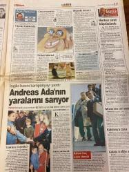 MİLLİYET GAZETESİ DOĞUM GÜNÜ HEDİYESİ - 30 MART 2000 -TAM TAKIM 34 SAYFADIR -Bülent Ecevit-Demirel-Çiller-Erbakan-Karaday-Çankaya-Fikret Bila-Yalçın Doğan-Doğan Heper-Derya Sazak-Meliha Okur-Güngör Cıvaoğlu-Mustafa Altıoklar-Ceylan-Sinan Çetin-Hasan Cemal-Denizli-Dino Zoff-Mehmet Çiftçi-Yaşar Saygı-Ediz Sırapınar-Ercan Güven-Ömer Üründül-Halil Özer-Hakan Şükür-Arif Erdem-Serdar Bilgili-Seba-Süleyman Seba-Rahmi Koç-Turhan Selçuk-Yasemin Congar-Güven Özalp-James Foley-Hayal Kınay-Leyla Zana-Bülent Ecevit-Zehra Bektaş-Ali Bektaş-Şükrü Kocaman-Gökçer Tahincioğlu-Melih Aşık-Ercan Akyol-İhsan Dörtkardeş-Andreas Ada-Rahmi Koç  Ecevit: Düşüneceğim-Adım adım köşk krizi-Hükümete güven bunalımı-Herkes sırat köprüsünde-Meclis’te kriz içinde kriz-Demirel krizi Ecevit’i sarstı-Satış için paniğe kapılmayın-Demirel: Elimden bir şey gelmez-Ambalajı yırtıldı-Fosforlu’yu dedikodu yıktı-5 yıldızlı hastane-Saray kurtarlandı-Sinema alanları-Hindistan’dan-El ele zafere-Cipte kabak tadı-İtalya formsuz-Terim ‘