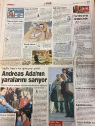 MİLLİYET GAZETESİ DOĞUM GÜNÜ HEDİYESİ - 30 MART 2000 -TAM TAKIM 34 SAYFADIR -Bülent Ecevit-Demirel-Çiller-Erbakan-Karaday-Çankaya-Fikret Bila-Yalçın Doğan-Doğan Heper-Derya Sazak-Meliha Okur-Güngör Cıvaoğlu-Mustafa Altıoklar-Ceylan-Sinan Çetin-Hasan Cemal-Denizli-Dino Zoff-Mehmet Çiftçi-Yaşar Saygı-Ediz Sırapınar-Ercan Güven-Ömer Üründül-Halil Özer-Hakan Şükür-Arif Erdem-Serdar Bilgili-Seba-Süleyman Seba-Rahmi Koç-Turhan Selçuk-Yasemin Congar-Güven Özalp-James Foley-Hayal Kınay-Leyla Zana-Bülent Ecevit-Zehra Bektaş-Ali Bektaş-Şükrü Kocaman-Gökçer Tahincioğlu-Melih Aşık-Ercan Akyol-İhsan Dörtkardeş-Andreas Ada-Rahmi Koç  Ecevit: Düşüneceğim-Adım adım köşk krizi-Hükümete güven bunalımı-Herkes sırat köprüsünde-Meclis’te kriz içinde kriz-Demirel krizi Ecevit’i sarstı-Satış için paniğe kapılmayın-Demirel: Elimden bir şey gelmez-Ambalajı yırtıldı-Fosforlu’yu dedikodu yıktı-5 yıldızlı hastane-Saray kurtarlandı-Sinema alanları-Hindistan’dan-El ele zafere-Cipte kabak tadı-İtalya formsuz-Terim ‘
