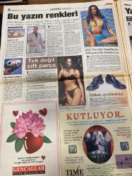 MİLLİYET GAZETESİ DOĞUM GÜNÜ HEDİYESİ - 8 MAYIS 1999 - TAM TAKIM 38 SAYFADIR -Yasemin Congar-Mehmet Çınar-Vural Savaş-Fikret Bila-Taha Akyol-Hakan Şükür-Vedat Danacı-Cengiz Malgir-Yalçın Doğan-Ercan Karakaş-Celal Doğan-H. Fehmi Güneş-Şahin Alpay-Tunca Bengin-Umur Talu-Ara Güler-Aydın Doğan-Doğan Hızlan-Birgit  Yakalama emri-Analar ağlamasın-Feldkamp ders verdi-Sosyal demokrat parti olamadık-Görüşler net değil-Solculuk sulandırıldı-Objektifin gururu  Eski kocasını bulduk ABD polisi Merve’yi arıyor-Teksas şerifleri Kavakçı’nın peşinde-Mahkeme kararı var-Baba: Ailece yalancılar-Teksas imamı-Merve’nin gizlediği evlilik-Başsavcı FP habis ur gibi-Meclis’te başladı Malatya’da sokağa taştı-Tahrikin sonu-Hakan Şükür Anneler Günü’nü kutladı-Babalar Günü ne zaman-Feldkamp ders verdi-Yıldıray alınsın-Şaşırtan iddia-Divan toplanıyor-Sosyal demokrasinin sorunları üzerine Ercan Karakaş Celal Doğan ve H. Fehmi Güneş değerlendirmelerde bulundu-Laiklik ve solculuk tartışıldı-Aydın Doğan Vakfı Görsel San