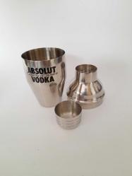 Absolut votka Çelik shaker