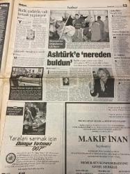MİLLİYET GAZETESİ DOĞUM GÜNÜ HEDİYESİ - 8 OCAK 2000 - TAM TAKIM 32 SAYFADIR -Gülay Altay-Meral Tamer-Fikret Bila-Tunca Bengin-Hasan Cemal-Güngör Cıvaoğlu-Kadife Şahin-Senura Kardeşoğlu-Bilal Meşe-Atilla Gökçe-Ömer Üründül-Ahmet Çakar-Turay Ürme-Neslihan Cuyar-Turay İpek-Ufuk Türkoğlu-Ali Ayhaber-Sina Koloğlu-Tansel Semer-Meral Tamer  Yedek emeklilik-MİT: İdama dikkat-Postada kalan aşk-Yeni yılda eski Kartal-Taraftarımızla barıştık-Bayram şekerleri-Kahraman anneye öpücük-Kuduz’a bir can daha-Nükleersiz bayramlar-Dünya Bankası’ndan TEAŞ’a zehir zemberek mektup-TEAŞ neden zorda  SSK’ya ek olarak devlet teşvikli özel emeklilik getiriliyor-Bireysel emeklilik sistemi nasıl işleyecek-MİT’ten Apo’nun infazı hakkında dikkatli olunması yönünde rapor-Ecevit ve Bahçeli’den açıklamalar-Bir gencin posta kutusunda kalan aşk hikayesi-Tayfur’un golüyle Beşiktaş Göztepe’yi 2-1 yendi-Ertuğrul’dan tepki geldi-Bayram ekranlarında şovlar ve programlar yer aldı-Halil Kıvanç ve Bayram konukları ekranda yer al