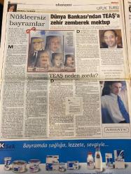 MİLLİYET GAZETESİ DOĞUM GÜNÜ HEDİYESİ - 8 OCAK 2000 - TAM TAKIM 32 SAYFADIR -Gülay Altay-Meral Tamer-Fikret Bila-Tunca Bengin-Hasan Cemal-Güngör Cıvaoğlu-Kadife Şahin-Senura Kardeşoğlu-Bilal Meşe-Atilla Gökçe-Ömer Üründül-Ahmet Çakar-Turay Ürme-Neslihan Cuyar-Turay İpek-Ufuk Türkoğlu-Ali Ayhaber-Sina Koloğlu-Tansel Semer-Meral Tamer  Yedek emeklilik-MİT: İdama dikkat-Postada kalan aşk-Yeni yılda eski Kartal-Taraftarımızla barıştık-Bayram şekerleri-Kahraman anneye öpücük-Kuduz’a bir can daha-Nükleersiz bayramlar-Dünya Bankası’ndan TEAŞ’a zehir zemberek mektup-TEAŞ neden zorda  SSK’ya ek olarak devlet teşvikli özel emeklilik getiriliyor-Bireysel emeklilik sistemi nasıl işleyecek-MİT’ten Apo’nun infazı hakkında dikkatli olunması yönünde rapor-Ecevit ve Bahçeli’den açıklamalar-Bir gencin posta kutusunda kalan aşk hikayesi-Tayfur’un golüyle Beşiktaş Göztepe’yi 2-1 yendi-Ertuğrul’dan tepki geldi-Bayram ekranlarında şovlar ve programlar yer aldı-Halil Kıvanç ve Bayram konukları ekranda yer al
