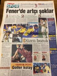 MİLLİYET GAZETESİ DOĞUM GÜNÜ HEDİYESİ - 29 ŞUBAT 2000 - TAM TAKIM 40 SAYFADIR -Necmettin Erbakan-Nesim Malki-Burhanettin Türkeş-Erdin Arın-Fikret Bila-Güngör Uras-Hakan Şükür-Vedat Danacı-Gürcan Bilgiç-Yusuf Kobal-Ömer Üründül-İslam Cupi-Mesut Yavuz-Zülfikar Doğan-Tarık Yılmaz  Katilini kiraladı-Uzlaşma sağlandı-Fener’de artçı şoklar-Düzen bozuk-F.Bahçe’yi geri verin-Bankayı zarara uğrattı memurluktan atıldı-Irak mal satacaksanız ucuz olsun  Evcil’in ifadesiyle Nesim Malki’nin tuttuğu tetikçinin onu öldürdüğü ortaya çıktı-İktidar ortaklarıyla Fazilet Partisi arasında anlaşma sağlandı-Fenerbahçe’de yönetim krizinde yeni gelişmeler yaşandı-Gaziantep Fenerbahçe maçı 5-1 bitti-Metin Oktay anıldı-Kemalettin: Günah keçisi oldum dedi-Bankayı zarara uğratan eski genel müdür memurluktan atıldı-Güngör Uras: Barajlar kralı aynı barajın temelini üç defa attı yazısını kaleme aldı-Irak Petrol Bakanı Er Reşid’in açıklamaları “Mal satacaksanız ucuz olsun” başlığıyla yayınlandı  Filmler: Güle Güle-Altı