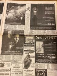 MİLLİYET GAZETESİ DOĞUM GÜNÜ HEDİYESİ - 29 ŞUBAT 2000 - TAM TAKIM 40 SAYFADIR -Necmettin Erbakan-Nesim Malki-Burhanettin Türkeş-Erdin Arın-Fikret Bila-Güngör Uras-Hakan Şükür-Vedat Danacı-Gürcan Bilgiç-Yusuf Kobal-Ömer Üründül-İslam Cupi-Mesut Yavuz-Zülfikar Doğan-Tarık Yılmaz  Katilini kiraladı-Uzlaşma sağlandı-Fener’de artçı şoklar-Düzen bozuk-F.Bahçe’yi geri verin-Bankayı zarara uğrattı memurluktan atıldı-Irak mal satacaksanız ucuz olsun  Evcil’in ifadesiyle Nesim Malki’nin tuttuğu tetikçinin onu öldürdüğü ortaya çıktı-İktidar ortaklarıyla Fazilet Partisi arasında anlaşma sağlandı-Fenerbahçe’de yönetim krizinde yeni gelişmeler yaşandı-Gaziantep Fenerbahçe maçı 5-1 bitti-Metin Oktay anıldı-Kemalettin: Günah keçisi oldum dedi-Bankayı zarara uğratan eski genel müdür memurluktan atıldı-Güngör Uras: Barajlar kralı aynı barajın temelini üç defa attı yazısını kaleme aldı-Irak Petrol Bakanı Er Reşid’in açıklamaları “Mal satacaksanız ucuz olsun” başlığıyla yayınlandı  Filmler: Güle Güle-Altı
