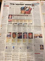 MİLLİYET GAZETESİ DOĞUM GÜNÜ HEDİYESİ - 18 OCAK 2000 - TAM TAKIM 30 SAYFADIR -Kadir Çelik-Melike Aşık-Sina Koloğlu-Hüseyin Velioğlu-Allende-Çağlar-Hasan Cemal-Zafer Arapkirli-Güngör Uras-Serkan Duygan Malina-Tarkan-Musti-Çelik-Beyaz-Sedat Ergin-Gürcan Bilgiç-Gürsel Göncü-Ayhan Sicimoğlu Canlı rezalet-Lider öldürüldü-Hizbullah’ın lideri Beykoz’daki çatışmada ölü ele geçti-Teröristler kaçırdıkları işadamlarının kredi kartlarını ele verdi-Sahte kimlik çıktı-İlaçtan da dev çıktı-Şili’ye solcu başkan-İnternette medya evliliği-İlaç gibi birleşme-Alpay adam değil-Sofuoğlu ile devam-Terim-Toshack gerginliği-TV’de seyretme anonsu-Gel tezkere gel-Podyumun balerini-Modada bahar-Haşhaş atağı-Kartal havlu attı-Beşiktaş derbi fakiri-İnternette medya evliliği takipte-Gözetimdeki 9 bankanın akıbeti meçhul-Nihami Yavuz-Kadir Şahin-Nedim Şener-Dr. Oşşık-Ecevit-Murat Uğur Burus-Pınar Aktaş-Ahmet Çetiner-Nezih Gürel-Ferhan Şensoy-Nejat Uygur Türkiye haşhaş atağına kalkıyor-Kapatılan tarım kurumları dönüy