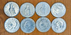1981 - 1988 basım 10 lira (8 parça)