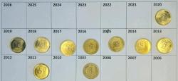 2009 - 2020 basım 5 Kuruş (10 Parça)