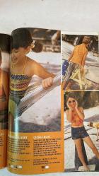 BURDA ELBİSE PATRONLU DERGİ - TEMMUZ 2001 ACAPULCO - ERROL FLYNN - AVA GARDNER - LIZ TAYLOR - FRANK SINATRA - JOAN COLLINS - RICKY MARTIN  GENÇ KIZLAR - SAFARI STİLİ - BÜYÜK BEDEN İDDİALI - HAYDİ TATİLE - ŞIKLIK - DİKİŞ AÇIKLAMALARI - PROFESYONEL ÖNERİ - MODA GEZİSİ - BLUZ ŞÖLENİ - PARTİ ZAMANI - GENÇ TASARIM - ÖZEL TASARIM - OKUR TASARIMI - BURDA PLUS - ÇABUK & KOLAY - BURDA ÇOCUK - GÜZELLİK - KOZMETİK HABERLERİ - YARATICI SAYFALAR - DOĞRU ÖLÇÜ ALMA YÖNTEMİ - ÇOCUKLARA HARİKALAR - AYIN SOFRASI - ACAPULCO STİLİ - FOLKLORİK GÖMLEKLER - MİKRO BİKİNİLER - ŞEZLONG MİNDERLERİ - TEPSİ MASASI - RENKLİ BATTANİYE - PARAVAN - YAZ DEKORASYONU - SALSA GÖRÜNTÜLÜ KOLEKSİYON - FIESTA MEKSİKA - VIVA MEXICO - TAM TAKIM 88 SAYFA