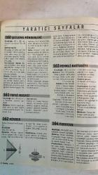 BURDA ELBİSE PATRONLU DERGİ - TEMMUZ 2001 ACAPULCO - ERROL FLYNN - AVA GARDNER - LIZ TAYLOR - FRANK SINATRA - JOAN COLLINS - RICKY MARTIN  GENÇ KIZLAR - SAFARI STİLİ - BÜYÜK BEDEN İDDİALI - HAYDİ TATİLE - ŞIKLIK - DİKİŞ AÇIKLAMALARI - PROFESYONEL ÖNERİ - MODA GEZİSİ - BLUZ ŞÖLENİ - PARTİ ZAMANI - GENÇ TASARIM - ÖZEL TASARIM - OKUR TASARIMI - BURDA PLUS - ÇABUK & KOLAY - BURDA ÇOCUK - GÜZELLİK - KOZMETİK HABERLERİ - YARATICI SAYFALAR - DOĞRU ÖLÇÜ ALMA YÖNTEMİ - ÇOCUKLARA HARİKALAR - AYIN SOFRASI - ACAPULCO STİLİ - FOLKLORİK GÖMLEKLER - MİKRO BİKİNİLER - ŞEZLONG MİNDERLERİ - TEPSİ MASASI - RENKLİ BATTANİYE - PARAVAN - YAZ DEKORASYONU - SALSA GÖRÜNTÜLÜ KOLEKSİYON - FIESTA MEKSİKA - VIVA MEXICO - TAM TAKIM 88 SAYFA