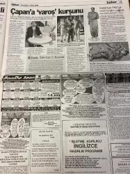 MİLLİYET GAZETESİ DOĞUM GÜNÜ HEDİYESİ - 3 EYLÜL 1998 - TAM TAKIM 32 SAYFADIR -Mesut Yılmaz-Deniz Baykal-Gürbüz Çapan-Alaattin Çakıcı-Hasan Pulur-Harun Gürek-Önder Yılmaz-Zülfikar Doğan-Şeref Oğuz-Abbas Güçlü-Onay Yılmaz-Tamer Heper Bankalara 900 trilyonluk nefes-Uyuşturucu ajanları-Bilgi şöleni başladı-G.Saray ayağa kalktı-Denizli’nin 8 bankosu-Burs isteyen çok veren yok-Uyuşturucuda NİT dönemi-Son yolculuk-Sarhoşun mangalı mahalle yakıyordu-Bankalar istediklerini aldı-Sakıp Sabancı-Osman Pezer-Hamdi Dumlupınar-Hamdi Yasak Genel seçimi ertelemek lazım-Gelişen piyasaların hızlı hisseleri-Çapan’a varoş kurşunu-Sakık’tan PKK’ya silah bırakın çağrısı