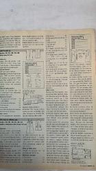 BURDA ELBİSE PATRONLU DERGİ - TEMMUZ 2008 MEHMET Y. YILMAZ – BERNA ÖZBEN AKIN – Ö. ALEV TEZCANLI – HANNELORE AZRAK – GÜLDEREN PAMİR – SELMA ÖVET BERBER – İREM AKKAYA ZÜMBÜLYUVA – ERDAL İPEKEŞEN – ZİYNET ATTİLA – YEŞİM DENİZEL – MURAT KÖKSAL – ORHAN TAŞKIN – DİDEM KURUCU – SERVET KAVASOĞLU – CEM M. BAŞAR – NEYRAN ÇINAR – BELKİS GÜDÜL – ÖZDEN PULURLUOĞLU – NUSRET KIRIMLIOĞLU  TATİL KIYAFETLERİ – BİKİNİ – ŞORT – KAFTAN – KAPRİ PANTOLON – ASKILI BLUZ – VE YİNE SİYAH – BEBEK GİYSİLERİ – ÇOK ŞEKER ÇOK ŞİRİN – ANVELOP BLUZ VE ETEK – MERHABA YAZ – ZARİF BLUZ VE ETEK TAKIMI – SEDEF VE KUM RENKLERİ – KETEN – PAMUKLU – İNCE POPLİN – BÜYÜK BEDEN – ÜTÜLEME İPUÇLARI – BİR PANTOLONLA 3 STİL – DİKİŞ AÇIKLAMALARI – HAFTA SONU – TEMEL PARÇALAR – MODA ŞAPKALAR – ÇOCUK MODASI – YARATICI FİKİRLER – PHILIPS AZUR LONIC ÜTÜ – BLUZ – PANTOLON – ELBİSE – PERVAZ – FERMUAR – TELALI FORM BANDI – BİÇKİ PLANLARI – DUBLE PAÇA – BİRİT – CEP TORBASI – PLAKA VE PATRON PARÇALARI – DİKİŞ SIRALAMASI  - TAM TAKIM 88 SAYFA