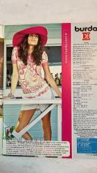 BURDA ELBİSE PATRONLU DERGİ - TEMMUZ 2008 MEHMET Y. YILMAZ – BERNA ÖZBEN AKIN – Ö. ALEV TEZCANLI – HANNELORE AZRAK – GÜLDEREN PAMİR – SELMA ÖVET BERBER – İREM AKKAYA ZÜMBÜLYUVA – ERDAL İPEKEŞEN – ZİYNET ATTİLA – YEŞİM DENİZEL – MURAT KÖKSAL – ORHAN TAŞKIN – DİDEM KURUCU – SERVET KAVASOĞLU – CEM M. BAŞAR – NEYRAN ÇINAR – BELKİS GÜDÜL – ÖZDEN PULURLUOĞLU – NUSRET KIRIMLIOĞLU  TATİL KIYAFETLERİ – BİKİNİ – ŞORT – KAFTAN – KAPRİ PANTOLON – ASKILI BLUZ – VE YİNE SİYAH – BEBEK GİYSİLERİ – ÇOK ŞEKER ÇOK ŞİRİN – ANVELOP BLUZ VE ETEK – MERHABA YAZ – ZARİF BLUZ VE ETEK TAKIMI – SEDEF VE KUM RENKLERİ – KETEN – PAMUKLU – İNCE POPLİN – BÜYÜK BEDEN – ÜTÜLEME İPUÇLARI – BİR PANTOLONLA 3 STİL – DİKİŞ AÇIKLAMALARI – HAFTA SONU – TEMEL PARÇALAR – MODA ŞAPKALAR – ÇOCUK MODASI – YARATICI FİKİRLER – PHILIPS AZUR LONIC ÜTÜ – BLUZ – PANTOLON – ELBİSE – PERVAZ – FERMUAR – TELALI FORM BANDI – BİÇKİ PLANLARI – DUBLE PAÇA – BİRİT – CEP TORBASI – PLAKA VE PATRON PARÇALARI – DİKİŞ SIRALAMASI  - TAM TAKIM 88 SAYFA