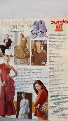 BURDA ELBİSE PATRONLU DERGİ - 2005 12 ARALIK - MEHMET Y.YILMAZ - BERNA ÖZBEN - Ö. ALEV TEZCAN - HANNELLORE AZRAK - GÜLDEREN PAMİR - SELMA ÖVET BERBER - IREM AKKAYA ZÜMBÜLYUVA - ERDAL İPEKEŞEN - ZİYNET ATTİLA - MEHMET MUHİDDİN SİRER - ORHAN TAŞKIN - DİDEM KURUCU - SERVET KAVASOĞLU - ELİF ERÜL - ZEYNEP ÖZDEMİR - NUSRET KIRIMLIOĞLU - EVRENSEL MODA - EN GÜZEL MODEL - ORİJİNAL ÖRGÜ ŞEMALARIYLA BİRLİKTE - ÇOK BİR LÜKS - ALTIN VE GÜMÜŞ - ARİKA ÇANTA - SİYAH ŞIKLIK - ÇOCUKLAR İÇİN - MODELLERE TOPLU BAKIŞ - RÜYA GİBİ BİR GECE ELBİSESİ - RAFİNE BİR KOSTÜM - ALTIN VE GÜMÜŞ RENGİYLE ABİYE MODA - FARKLI KUMAŞLARIN BİRLİKTELİĞİ - CAZİP İÇ ÇAMAŞIRLARI - KIRMIZIYLA HAYATIN KEYFİNİ ÇIKARTIN - BEŞ NEFİS ÇANTA - DANTELE DAİR BİLMENİZ GEREKENLER - PİJAMA GECELİK YATAK TAKIMI - GECE MAKYAJINDA KALICILIK - MUHTEŞEM BİR DAVET İÇİN SOFRA SÜSLEMELERİ - GİTTİĞİNİZ HER YEMEK ŞIKLIK ANLAYIŞINIZIN ALTINI ÇİZMELİ - OPTİ GİZLİ FERMUAR - DANTELLİ GECELER - OKUR TASARIMI - UYKU SAATİ - TAM TAKIM 88 SAYFA