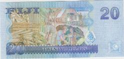 Fiji 20 Dolar 2007 Çil
