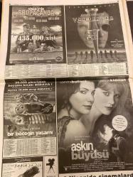 MİLLİYET GAZETESİ DOĞUM GÜNÜ HEDİYESİ - 27 MART 1999 - TAM TAKIM 34 SAYFADIR -Fügen Gülertekin-Güneri Cıvaoğlu-Mustafa Denizli-Bilal Meşe-Attila Gökçe-Ömer Üründül-Yaşar Saygı-Mesut Yavuz-Kemal Sunal-Metin Akpınar-Rafet El Roman-Meltem Cumbul-Sezen Aksu-John Carpenter-James Woods-Sandra Bullock-Nicole Kidman-Coşkun Özek-Nesrin Şener-Güngör Uras-Eylem Türk-Faruk Keskin-Fikret Bila-Doğan Heper-Turhan Selçuk-Tarık Aslan-Abdullah Öcalan-Hakan Tokgöz Yeni hedef Sırp askeri-Kalbim Kosova’da-Dört mevsim tatil-ABD cezaevinde bir Türk-Tek yol galibiyet-Ümitler bir harika-Sinaçetin Propaganda-Vampirler-Bir böceğin yaşamı-Aşkın büyüsü-Krizde olana vergi yok-Tatil tercihi yurt dışı-Apo’ya bayramlık-MGK’dan teslim ol çağrısı-Yargıda şehit kimdir tartışması-Derya Sazak-Arife Avcu-Tansu Çiller-Recai Kutan-Hikmet Sami Türk-Taha Akyol-Haslet Soyöz-Osman Yağmurdereli-Mesut Yılmaz-Eyüp Aşık-Berna Yılmaz-Nazım Alpman-Aziz Borutçina Erdoğan’dan son gösteri-Genelkurmay irtica hâlâ ayakta-Çiller gazetecileri