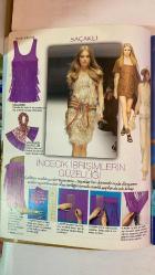 BURDA ELBİSE PATRONLU DERGİ - 2009 AĞUSTOS AYI - MEHMET Y. YILMAZ - BERNA ÖZBEN AKIN - Ö. ALEV TEZCANLI - HANNELORE AZRAK - GÜLDEREN PAMİR - SELMA ÖVET BERBER - ERDAL İPEKEŞEN - YEŞİM DENİZEL - MURAT KÖKSAL - ORHAN TAŞKIN - DİDEM KURUCU - SERVET KAVASOĞLU - CEM M. BAŞAR - HATİCE ERDİNÇ - BELKIS GÜDÜL - NEYRAN ÇINAR - TUĞBA ALTINBAŞ - PINAR CAN - NUSRET KIRIMLIOĞLU - ÇARPICI ŞIKLIK - MÜKEMMEL KALIPLAR - SONBAHAR TRENDLERİ - GENÇ KIZ STİLİ - PATCHWORK PİKNİK ÖRTÜSÜ - TEMEL NAKIŞ ÖRNEKLERİ - 1 PATRONLA 4 BLUZ - VOLAN BASKISI NASIL YAPILIR - KATLI KESİM - SAÇAKLARIN MARİFETİ - SAÇAKLI BORDÜR YAPIMI - RENKLİ TAŞLAR - KÜLT BİR PARÇA - TAŞ İMPARATORLUĞU - YAKA - GÖZ MASKESİ - BİLEKLİK - DÜĞME - TORBA - PARMAK ARASI SANDALET - ANAHTARLIK - DÜZ ÇİZGİ MANTO - MODERN ELBİSE - YENİ GERÇEKÇİLİK BLUZ ETEK - ROMANTİZM RÜZGARLARI  - 66 SAYFA