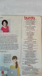 BURDA ELBİSE PATRONLU DERGİ - OCAK 2017 - MEHMET Y. YILMAZ - BERNA ÖZBEN AKIN - ÖZGÜR ALEV TEZCANLI - SELMA ÖVET BERBER - GÜLDEREN PAMİR - ERDAL İPEKEŞEN - YEŞİM DENİZEL - FERİT ÖZKAŞIKÇI - ORHAN TAŞKIN - DİDEM KURUCU - SERVET KAVASOĞLU - SEREN ÜRÜN - KORAY BİLİCİ - NESLİHAN CAN - EBRU ELÇİ - HÜLYA HANKENDİ - NUSRET KIRIMLIOĞLU - SEZİNUR BALIKÇIOĞLU - DİLEK ÜNLÜ - MARIOLINA SICLARI - JULIA MUND - MICHAEL NEUWIRTH - GORAN VUKOTA - MARION BADOLLE-FEICK - CHRISTINA BRESLER - JEANNINE SOELDNER - SALVATORE ZAMMUTO - 2017 MODASI - İYİ UYKULAR YATAK KIYAFETLERİ - HOBİ EL İŞİ EŞARP BOYAMA - OFİS ŞIKLIĞI - ÇOCUKLARA GÖSTERİ KOSTÜMLERİ - SPOR MODASI - DİKİŞ OKULU GÜDERİ CEKET - DRAPELİ BLUZ - BLAZER - KALEM ETEK - KLAS İŞ KADINI - MOTORCU CEKETİ - KLASİK ELBİSE - 132 SAYFA