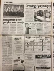 MİLLİYET GAZETESİ DOĞUM GÜNÜ HEDİYESİ - 9 EYLÜL 1998 - TAM TAKIM 32 SAYFADIR -Mesut Yılmaz-Güneri Cıvaoğlu-Vahap Yazaroğlu-Bülent Ecevit-Hikmet Çetinkaya-Şenes Erzik-Tuncay Şen-Doğan Koloğlu-Kartal Yiğit-Yalçın Türk-Erhan Telli-Ömür Avcı-Zafer Akarpınar-Zeki Domag-Meriç Müldür-Atilla Türker-Ferhani Özgüler-Cenk Başlamış-Zülfikar Doğan-Zekeriya Temizel-Cindy Crawford-Ortadoğu misyonu-Gül’den türban şov-Yüzyılın sefaleti-ABD’ye Türk çıkarması-Süper Lig bir hayal-Centilmen İrlandalı-Alpay’a 5 maç ceza-Parma’yı unutun-İnönü’de süper gece-Mindere hüsranla başladık-Hakemlik cazip oldu-Türkiye Kupası günü-Gözler plajda-Tekvandoda süper randevu-Kritik rövanş-Finale doğru-Fırtına start-Terim’in Hakan korkusu-Milne tatlı-sert-Manchester depremi-Denizli şoke oldu-Emekli aylığı=1 litre yağ-Rusya hapşırdıkça biz titremeyelim-İnsani kalkınmada 69’uncuyuz