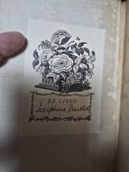 Ex Lıbrıs  Josephine Bartley