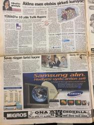 MİLLİYET GAZETESİ DOĞUM GÜNÜ HEDİYESİ - 8 EKİM 1998 - TAM TAKIM 34 SAYFADIR -Hüsnü Mübarek-Süleyman Demirel-Bülent Ecevit-Aydın Doğan-Güneri Cıvaoğlu-Joachim Löw-Mustafa Doğan-Christoph Daum-Okan Buruk-John Benjamin Toshack-Kartal Yiğit-Yalçın Türk-Gürcan Bilgiç-Zeki Domag-Doğan Koloğlu-Dario Porsemay-Ömür Avcı-Vedat Yavuzer-Meral Tamer-Melih Aşık-Ercan Akyol-Yalçın Doğan-Tolga Şardan-Hikmet Bilge-İşte Şam’ın suç dosyası-Suriye’ye süre-Sakin hafife almayın-Ribbeck taktik değiştirdi-Biz bir kolej takımıyız-Toshack’ı tercüman yaktı-Löw’ün Sakarya öfkesi-Televole’nin gurur gecesi-TÜSİAD’ın 10 yıllık Trafik Raporu-Savaş rüzgarı turist kaçırır-Suriye’nin suç dosyası-İşte Abdullah Öcalan’ın adresleri