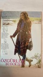 BURDA ELBİSE PATRONLU DERGİ - EKİM 2012 - MEHMET Y. YILMAZ – BERNA ÖZBEN AKIN – ÖZGÜR ALEV TEZCANLI – HANNELORE AZRAK – GÜLDEREN PAMİR – SELMA ÖVET BERBER – ERDAL İPEKEŞEN – YEŞİM DENİZEL – MURAT KÖKSAL – ORHAN TAŞKIN – DİDEM KURUCU – SERVET KAVASOĞLU – VIKI HABIF – NIL ERTAN AYDEMİR – TUĞBA ALTINBAŞ – AYÇA ÖZDEM – PINAR CAN – DENİZ K. ÇAKMAKÇI – NUSRET KIRIMLIOĞLU – NESLİHAN SADIKOĞLU – SEZİNUR BALIKÇIOĞLU - 50’Lİ YILLARA ÖZGÜ BELE OTURAN KESİMLER – PASTEL VE METALİK TONLAR – DRAPELER, EVAZE ÇİZGİLER, ASİMETRİ – YÜN ÖRGÜ DEVRİK YAKALAR – İMİTASYON KÜRKTEN CEKET, KAZAK, YELEK, BOLERO, MANTO – BÜYÜK BEDENLERE EKOSE, DANTEL, TÜVİT – ÖZEL TASARIM: KÜÇÜK SİYAH MANTO – SALAŞ KESİMLER, YUMUŞAK KUMAŞLAR, ETNİK DESENLER – MODADA KIŞ KEYFİ – HOBİ EKSTRA: ÖRGÜ YAKALAR, DÜĞMELER, YAPRAK AKSESUARLAR – DEKORASYON: HAYVANLAR ALEMİNDEN İLHAM – GABRIELLE STREHLE’DEN KISA MANTO – HOBİ ELİŞİ: YILDIZLI PARKA – TREND: ÖZGÜRLÜK HİSSİ VEREN MODELLER – TEMEL PARÇALAR: MİNİMALİST YORUMLA –  TAM TAKIM 66 SAYFA