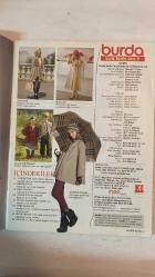 BURDA ELBİSE PATRONLU DERGİ - EKİM 2012 - MEHMET Y. YILMAZ – BERNA ÖZBEN AKIN – ÖZGÜR ALEV TEZCANLI – HANNELORE AZRAK – GÜLDEREN PAMİR – SELMA ÖVET BERBER – ERDAL İPEKEŞEN – YEŞİM DENİZEL – MURAT KÖKSAL – ORHAN TAŞKIN – DİDEM KURUCU – SERVET KAVASOĞLU – VIKI HABIF – NIL ERTAN AYDEMİR – TUĞBA ALTINBAŞ – AYÇA ÖZDEM – PINAR CAN – DENİZ K. ÇAKMAKÇI – NUSRET KIRIMLIOĞLU – NESLİHAN SADIKOĞLU – SEZİNUR BALIKÇIOĞLU - 50’Lİ YILLARA ÖZGÜ BELE OTURAN KESİMLER – PASTEL VE METALİK TONLAR – DRAPELER, EVAZE ÇİZGİLER, ASİMETRİ – YÜN ÖRGÜ DEVRİK YAKALAR – İMİTASYON KÜRKTEN CEKET, KAZAK, YELEK, BOLERO, MANTO – BÜYÜK BEDENLERE EKOSE, DANTEL, TÜVİT – ÖZEL TASARIM: KÜÇÜK SİYAH MANTO – SALAŞ KESİMLER, YUMUŞAK KUMAŞLAR, ETNİK DESENLER – MODADA KIŞ KEYFİ – HOBİ EKSTRA: ÖRGÜ YAKALAR, DÜĞMELER, YAPRAK AKSESUARLAR – DEKORASYON: HAYVANLAR ALEMİNDEN İLHAM – GABRIELLE STREHLE’DEN KISA MANTO – HOBİ ELİŞİ: YILDIZLI PARKA – TREND: ÖZGÜRLÜK HİSSİ VEREN MODELLER – TEMEL PARÇALAR: MİNİMALİST YORUMLA –  TAM TAKIM 66 SAYFA