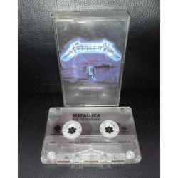 Kaset Metallica ride the lightning albümü. 1998 Orijinal. Koleksiyonluk.