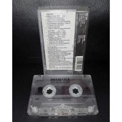 Kaset Metallica ride the lightning albümü. 1998 Orijinal. Koleksiyonluk.
