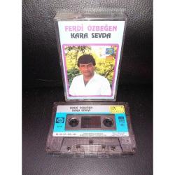 Kaset Ferdi Özbeğen Kara Sevda albümü. Orijinal. 1990 kağıt Baskı. sorunsuz