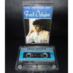 Kaset Ferdi Özbeğen sana ihtiyacım var albümü. Orijinal. Dönem Kağıt Baskı. Koleksiyonluk