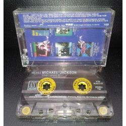 Kaset Michael Jackson motown's greatest hits. Michael Jackson ve The Jackson 5'in müzik albümü. Orijinal. NADİR çıkar. baştan sona dinlendi sorunsuz çalışıyor.