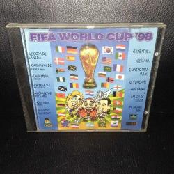 Cd Fifa world cup 98. Sarı bandrollü 1998 dönem baskı müzik albümü. koleksiyonluk