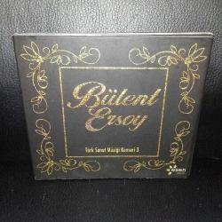 CD Bülent Ersoy Türk Sanat Müziği konseri 3 albümü. Disk temiz. Digipak in içinde sararmış yerler var.