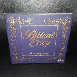 CD Bülent Ersoy Türk Sanat Müziği konseri 2 albümü. Disk temiz. Digipak in içinde sararmış yerler var.