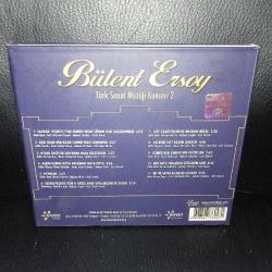 CD Bülent Ersoy Türk Sanat Müziği konseri 2 albümü. Disk temiz. Digipak in içinde sararmış yerler var.