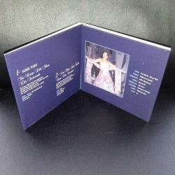 CD Bülent Ersoy Türk Sanat Müziği konseri 2 albümü. Disk temiz. Digipak in içinde sararmış yerler var.