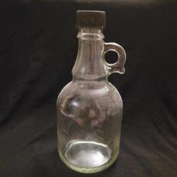 ESKİLERDEN FRANSIZ SİRKE ŞİŞESİ. 25 CM CİVARI.